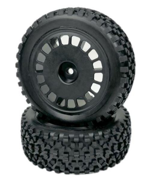 2500056 Reifen/F. 1:10/Buggy Maxi Block Front schwarz